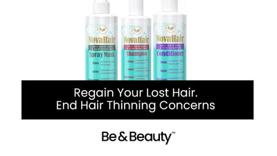 Regain Your Lost Hair. End Hair Thinning Concerns ( Novahair Range)