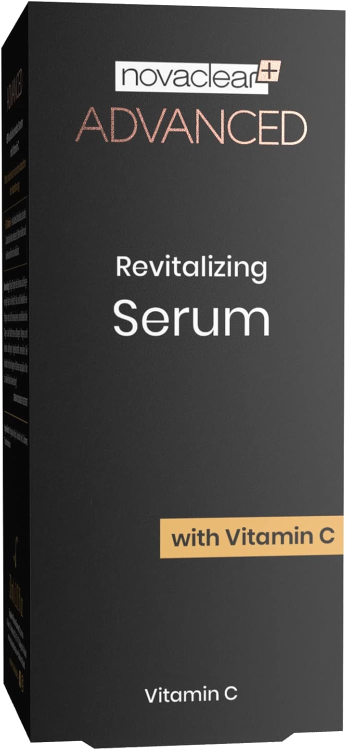 Novaclear Advanced Revitalizing Serum with Vitamin C – 7.5% Active Vitamin C for Radiance, Anti-Aging &amp; Free Radical Protection – 30ml
