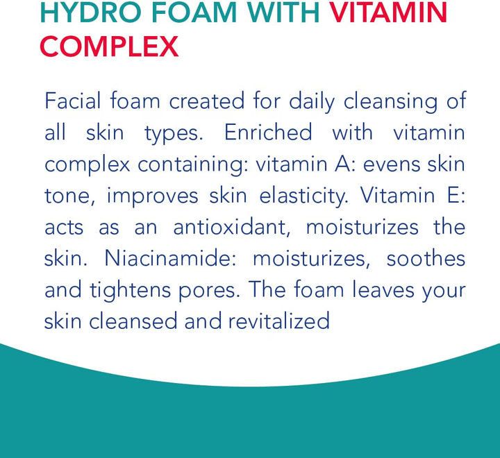 Novaclear HYDRO Facial Foam Vitamin Complex 100ml