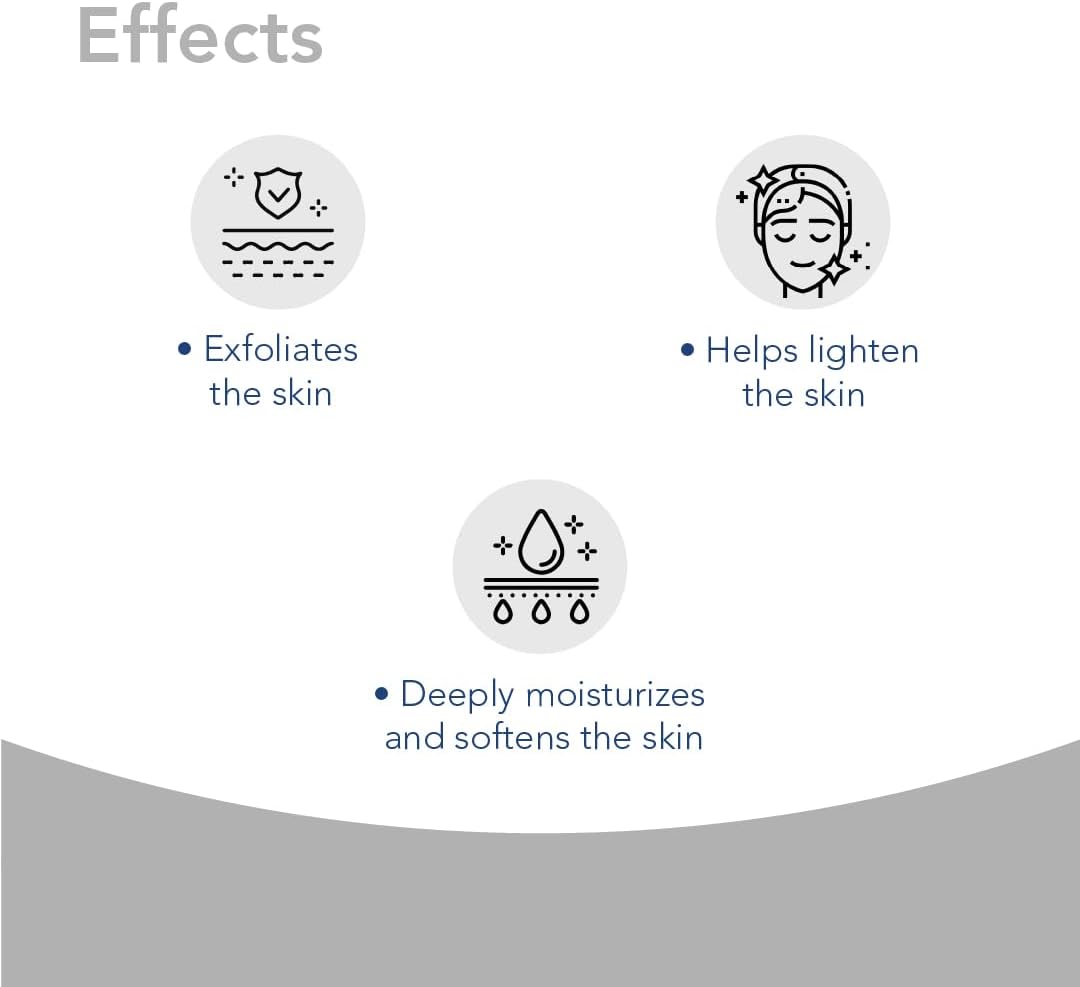Novaclear Whitening Elbow &amp; Knee Cream – Urea, Glycolic Acid &amp; Alpha Arbutin – Exfoliating, Moisturizing &amp; Brightening Cream for Dry, Dark Elbows, Knees, Hands &amp; Heels – 50 ML