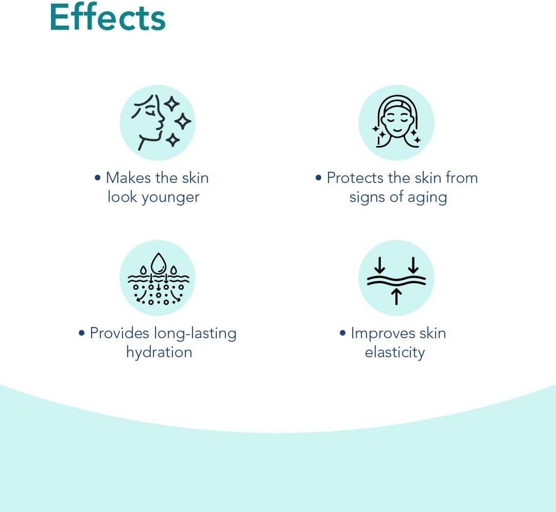 Novaclear Hydro Night Cream – Lightweight Gel Moisturizer with Hyaluronic Acid, Vitamin E &amp; Antioxidants – Deep Hydration &amp; Skin Renewal Cream 50 ML