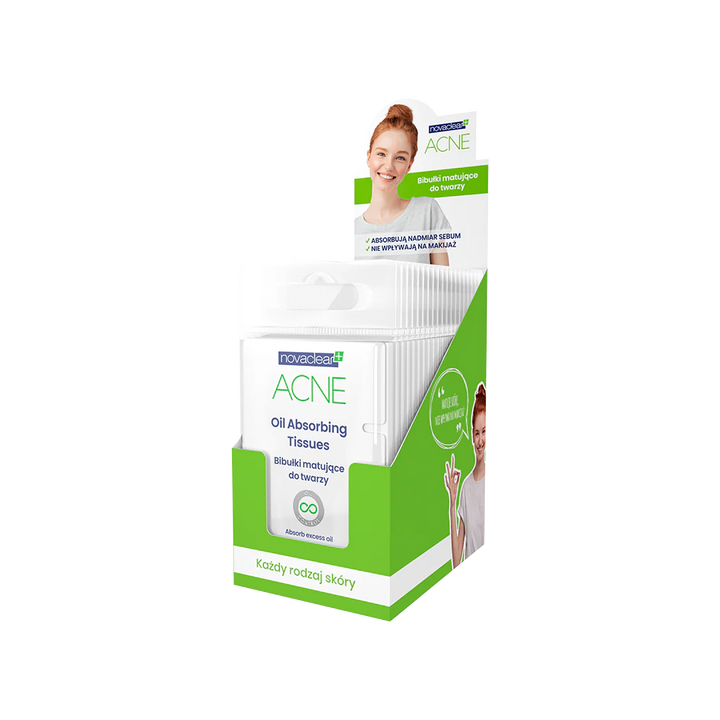 Acne Oil Absorbing Tissue- 50pc