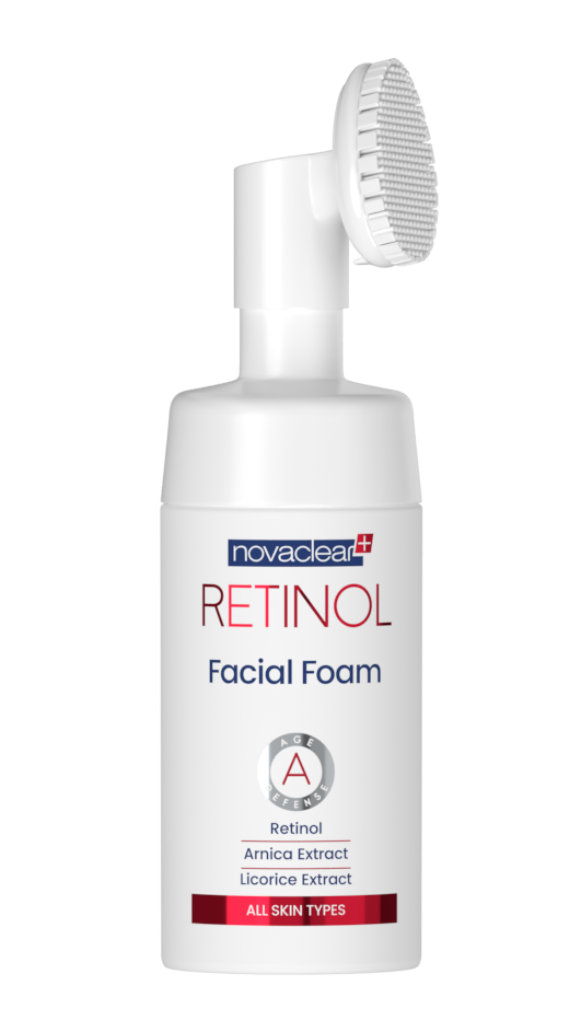 Retinol Set for Dull Skin, Fine Lines & Wrinkles - Serum, Facial Foam and Toner