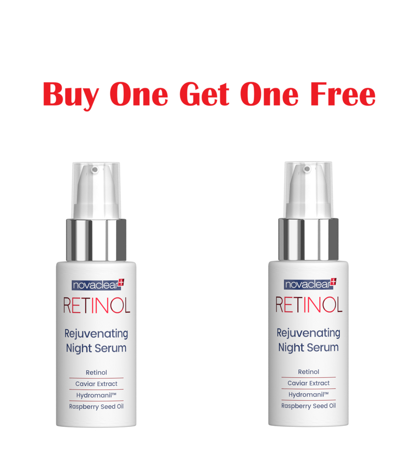 RETINOL Rejuvenating Night Serum 30ml (offer buy one get one free)