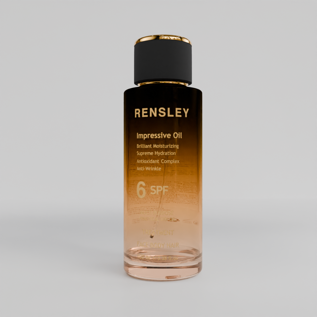 RENSLEY dry touch Moisturizing oil bottle