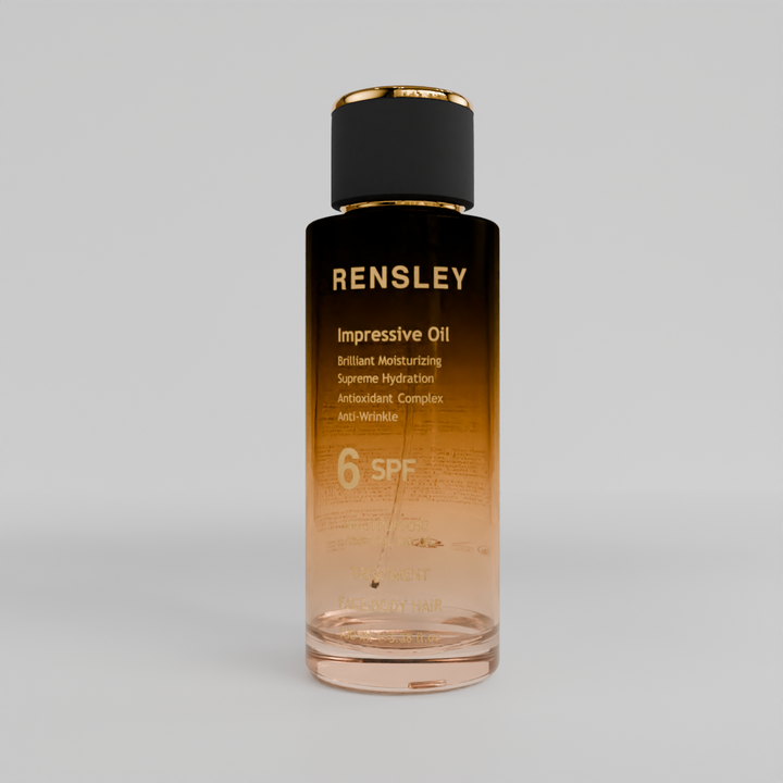 RENSLEY dry touch Moisturizing oil bottle