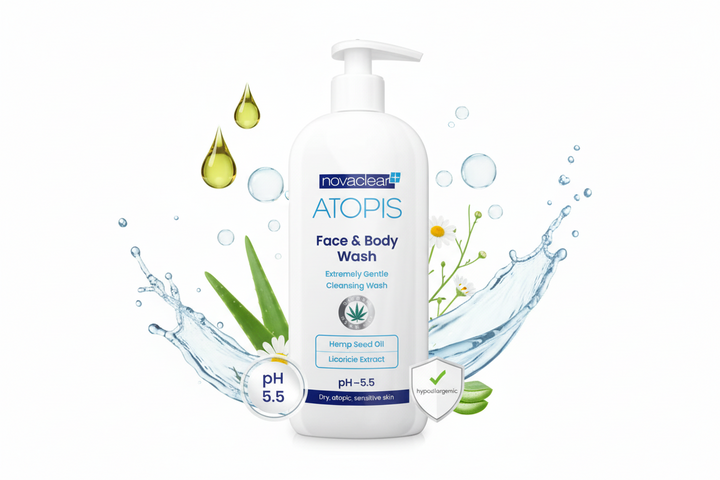 ATOPIS FACE &amp; BODY WASH- 500 ml