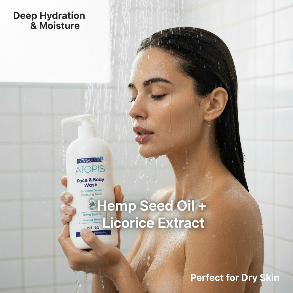 ATOPIS FACE &amp; BODY WASH- 500 ml