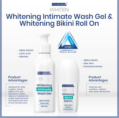 Whitening Intimate Care Set 250 ml