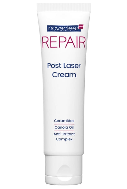 Novaclear Repair Post Laser Cream 75 ML for after care post laser and post procedures reduce irritation and rejuvenates skin