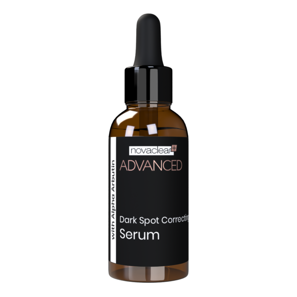 Novaclear Advanced Dark Spot Correcting Serum with 2% Alpha Arbutin, Melavoid &amp; Azeloglycine – Skin Discoloration Lightening Serum – Brightening &amp; Hyperpigmentation Treatment – 30 ML