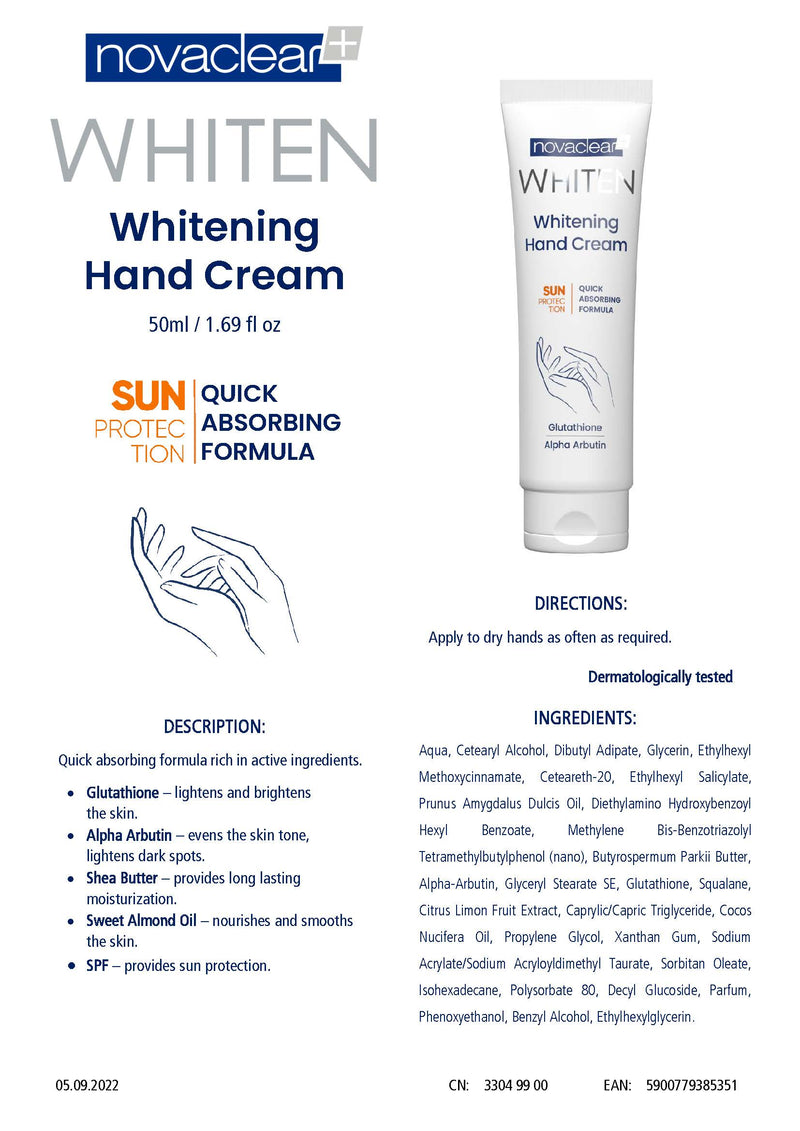 Whiten Whitening Hand Cream 50 ml