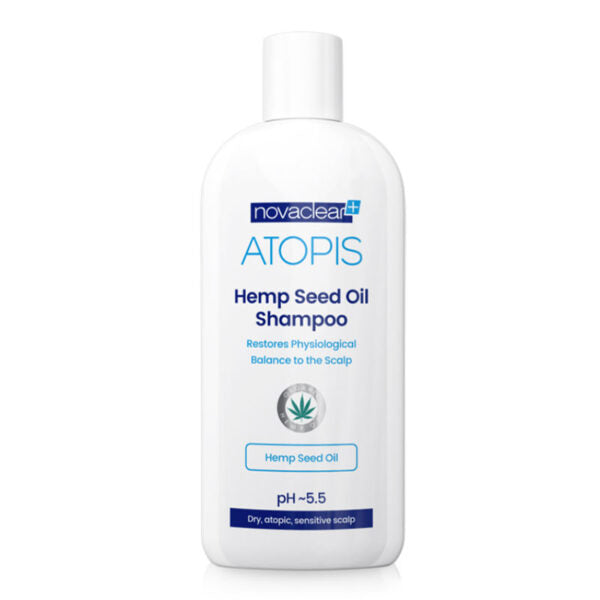 Novaclear Atopis Hemp Seed oil Shampoo balance to the scalp while reliving its irritation
and dryness. 