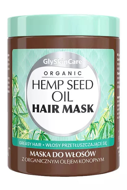 Organic hemp oil hair mask – 300 ml