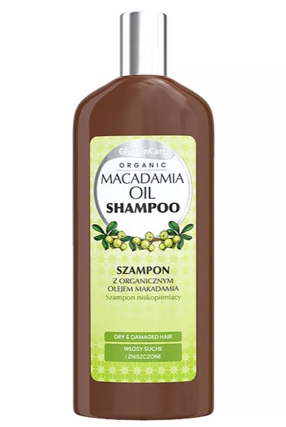 Organic macadamia oil shampoo – 250 ml
